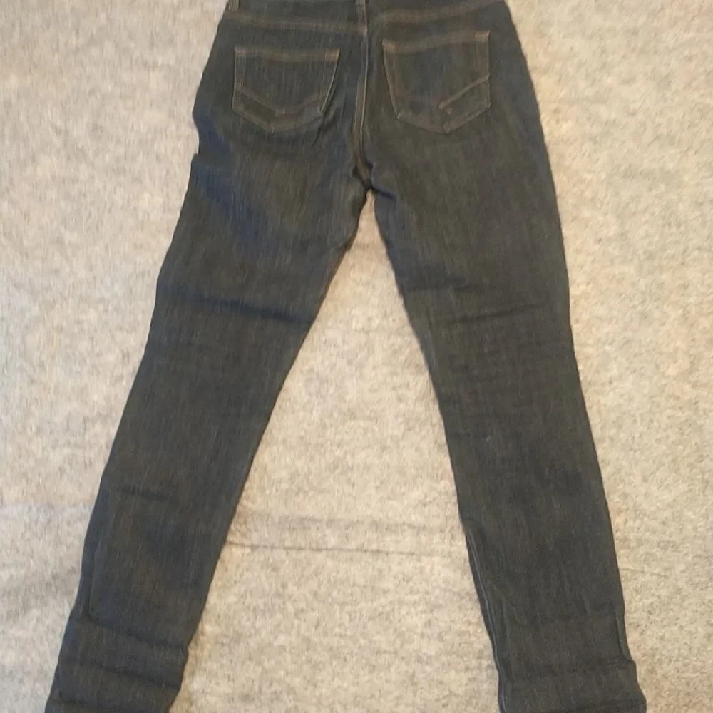 Vans Skinny High Waist Jeans SZ9 Women's 28x31 Dark Blue Denim Regular Fit. - Picture 7 of 7